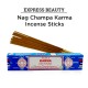 Free Shipping Easy Shine Beauty Nag Champa Karma Incense Sticks, Authentic Agarbatti for Relaxation and Non-Toxic Incense - (12 Pack Set)