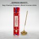 Free Shipping Easy Shine Beauty Nag Champa Dragon’s Blood Incense Sticks, Authentic Agarbatti for Relaxation and Non-Toxic Incense - (12 Pack Set)