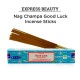 Free Shipping Easy Shine Beauty Nag Champa Good Luck Incense Sticks, Authentic Agarbatti for Relaxation and Non-Toxic Incense - (12 Pack Set)