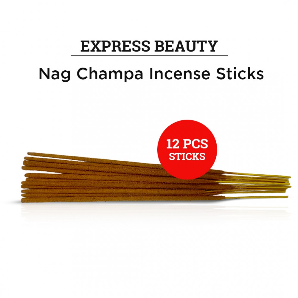 Free Shipping Easy Shine Beauty Nag Champa Good Luck Incense Sticks, Authentic Agarbatti for Relaxation and Non-Toxic Incense - (12 Pack Set)