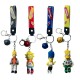 Free Shipping Ebo Premium Anime Character Silicone Family Model Keychain Cartoon Key Ring for Kids Family Girl Key Chain - 2 Pcs
