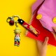Free Shipping Ebo Premium Anime Character Silicone Family Model Keychain Cartoon Key Ring for Kids Family Girl Key Chain - 2 Pcs