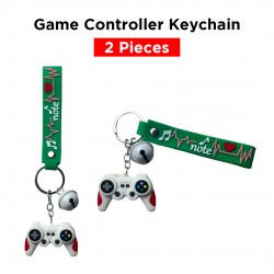 Ebo Premium Silicone Keychain Game Controller Key Ring For Kids Game Controller Key Chain ( Green ) - 2 Pcs Ebo Premium Silicone Keychain Game Controller Key Ring For Kids Game Controller Key Chain ( Green ) - 2 Pcs