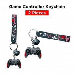 Ebo Premium Silicone Keychain Game Controller Key Ring For Kids Game Controller Key Chain ( Grey ) - 2 Pcs Ebo Premium Silicone Keychain Game Controller Key Ring For Kids Game Controller Key Chain ( Grey ) - 2 Pcs