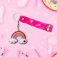 Free Shipping Ebo Premium Stylish Cute Silicone Keychain Rainbow Key Ring for Kids Rainbow Key Chain ( Pink ) - 2 Pcs Free Shipping Ebo Premium Stylish Cute Silicone Keychain Rainbow Key Ring for Kids Rainbow Key Chain ( Pink ) - 2 Pcs