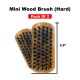 Free Shipping Ebo Premium Mini Hard 360 Wave Brush 2 Pcs