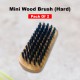 Free Shipping Ebo Premium Mini Hard 360 Wave Brush 2 Pcs