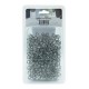 Ebo Glitter Color Round Plastic Hair Beads Braid Hair Glitter Black 12 Mm 200 Pcs 4 Oz