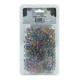 Ebo Glitter Color Round Plastic Hair Beads Braid Hair Glitter Assorted Color 12 Mm 200 Pcs 4 Oz