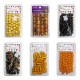 Ebo Color Round Wood Hair Beads Braid Hair Style A