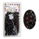 Ebo Color Round Wood Hair Beads Braid Hair Brown