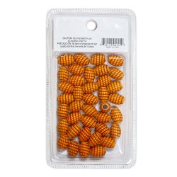 Ebo Color Round Wood Hair Beads Braid Hair Style C Ebo Color Round Wood Hair Beads Braid Hair Style C