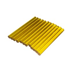 Ebo Fusion Hair Extension Keratin Glue Sticks Hair Bond Adhesive Glue Sticks For Hair Extension 12 Pcs Blonde 