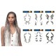 Ebo 10 Styles Baby Hair Tattoo Stickers Baby Hair Tattoo Edges Hair Bangs Curly Hair Styling Templates Waterproof And Lasting Tattoo 10 Pcs Assorted Styles