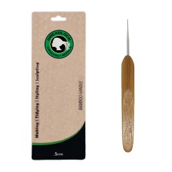Ebo Dreadlocks Interlocking Tool Crochet Hook Needle Sisterlocks 0.5 Mm Bamboo Handle 