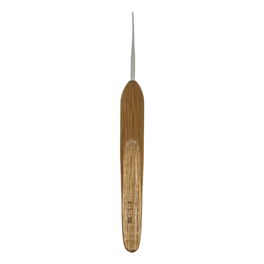 Free Shipping Ebo Dreadlocks Interlocking Tool Crochet Hook Needle Sisterlocks 0.75 Mm Bamboo Handle