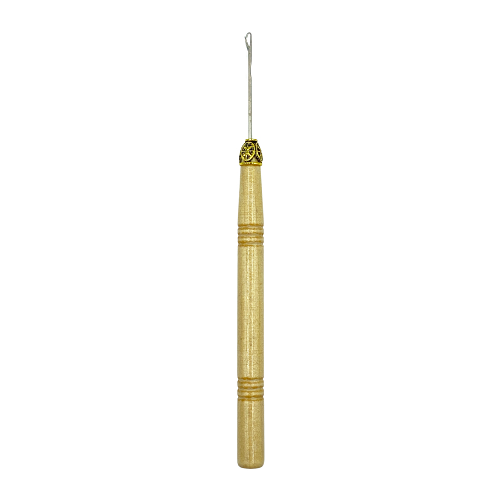 Free Shipping Ebo Dreadlocks Interlocking Crochet Hook Micro Needle Wood Handle