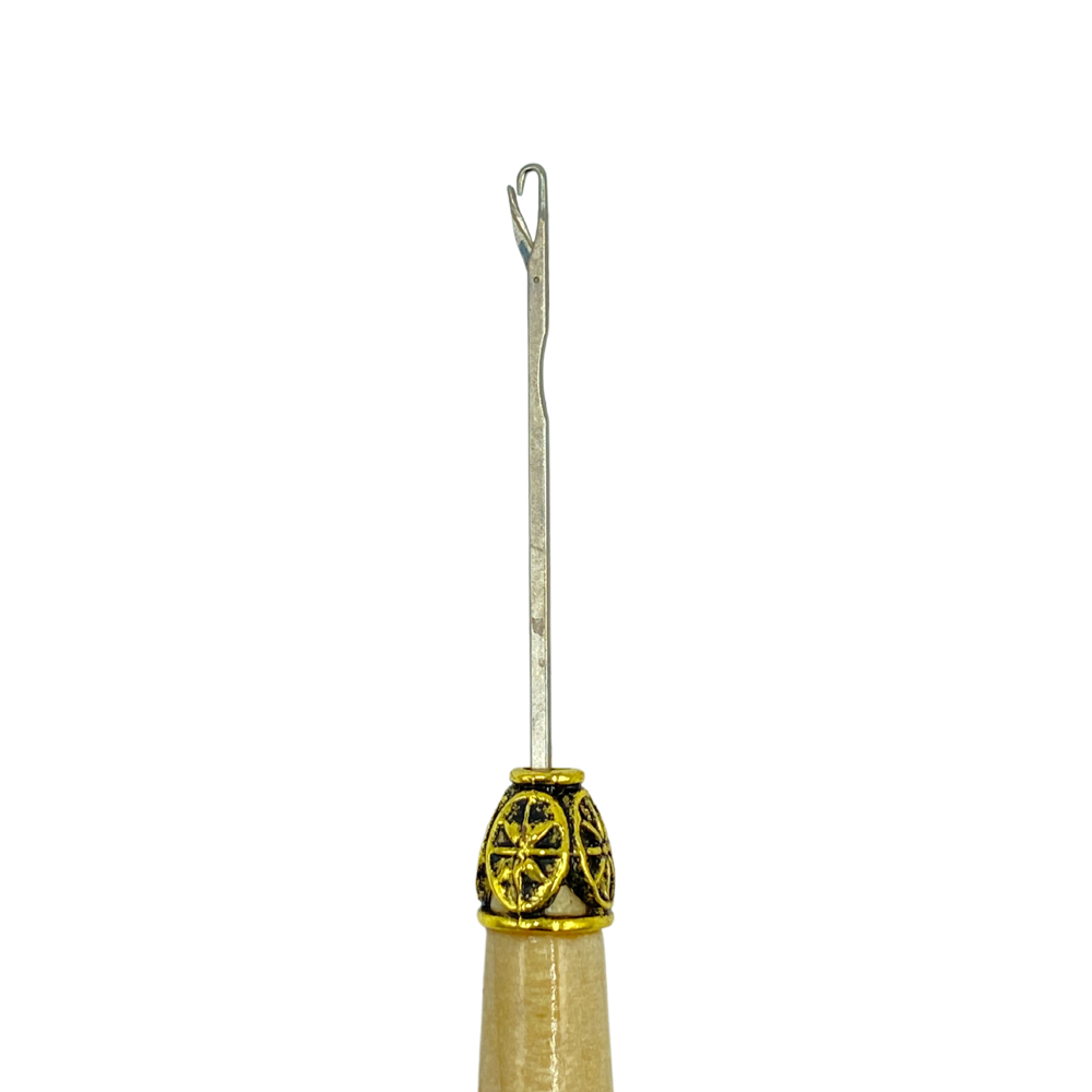 Free Shipping Ebo Dreadlocks Interlocking Crochet Hook Micro Needle Wood Handle