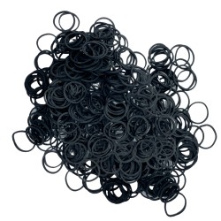 Ebo Mini Hair Rubber Bands Elastic Bands For Hair And Braids 900 Pcs Black Ebo Mini Hair Rubber Bands Elastic Bands For Hair And Braids 900 Pcs Black