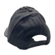Ebo Fashion Adjustable Unisex Sequin Hat Baseball Caps Hats Men Women  ( Black )