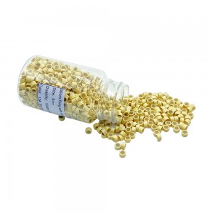 Ebo Premium Silicone Micro Rings 5mm I Tip Hair Extensions Silicone Lined Beads For Human Hair Extensions Tool 1000 Pcs Blonde Ebo Premium Silicone Micro Rings 5mm I Tip Hair Extensions Silicone Lined Beads For Human Hair Extensions Tool 1000 Pcs Blonde