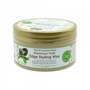 African Pride Moisture Miracle Aloe And Coconut Water Maximum Hold Edge Styling Wax 6 Oz African Pride Moisture Miracle Aloe And Coconut Water Maximum Hold Edge Styling Wax 6 Oz