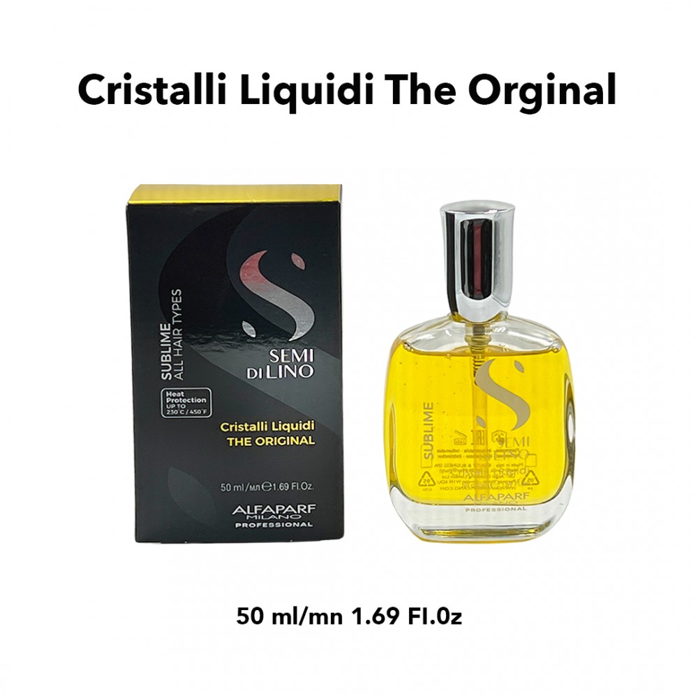 Free Shipping Alfaparf Milano Semi Di Lino Sublime Cristalli Liquidi with Thermal Protection - 1.69 fl. oz.