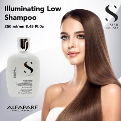 Alfaparf Milano Semi Di Lino Diamond Illuminating Low Shampoo - 8.45 Fl. Oz.
