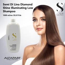 Alfaparf Milano Semi Di Lino Diamond Illuminating Low Shampoo - 33.8 Fl. Oz.