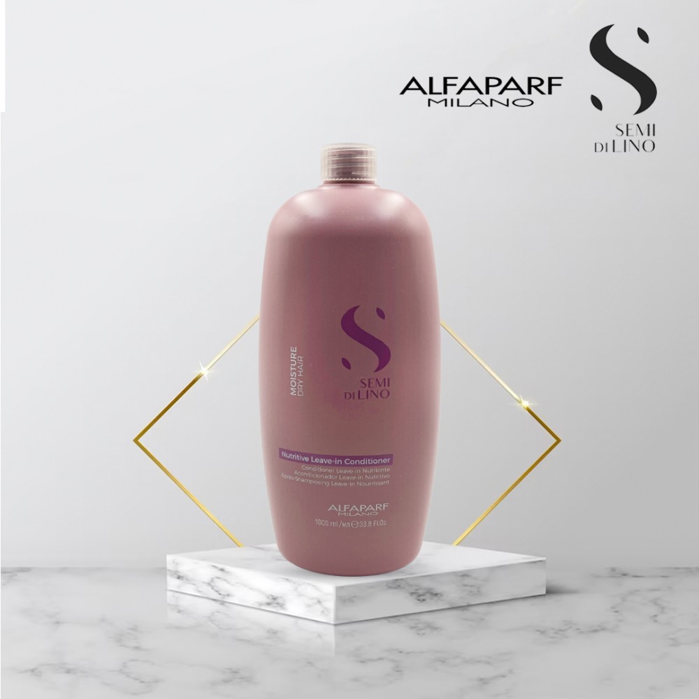 Free Shipping Alfaparf Milano Semi Di Lino Moisture Nutritive Leave-in Conditioner - 33.8 fl. oz.