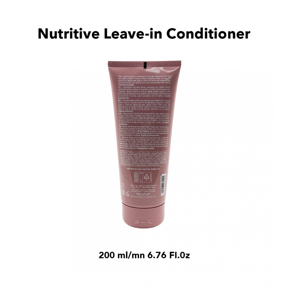 Free Shipping Alfaparf Milano Semi Di Lino Moisture Nutritive Leave-in Conditioner - 6.76 fl. oz.