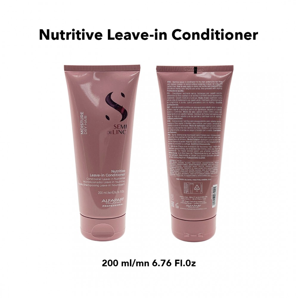 Free Shipping Alfaparf Milano Semi Di Lino Moisture Nutritive Leave-in Conditioner - 6.76 fl. oz.