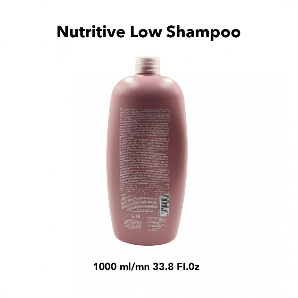 Free Shipping Alfaparf Milano Semi Di Lino Moisture Nutritive Low Shampoo - 33.8 fl. oz.