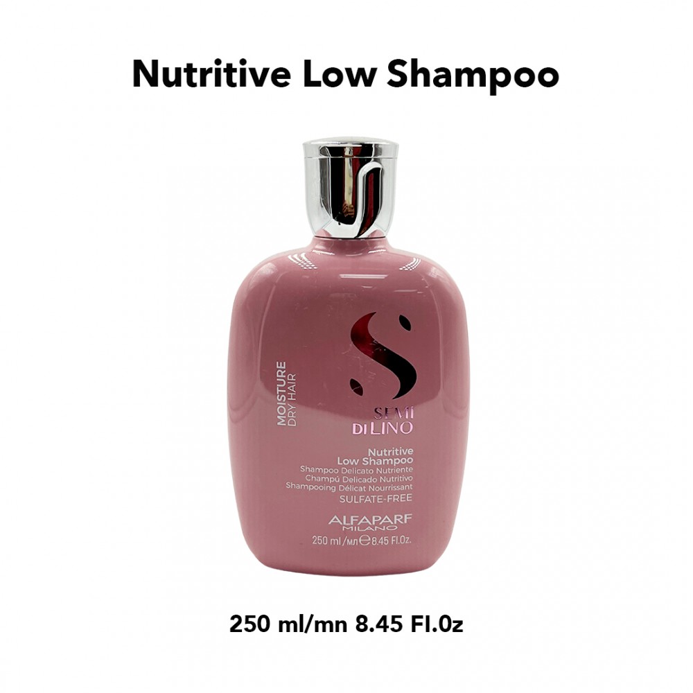 Free Shipping Alfaparf Milano Semi Di Lino Moisture Nutritive Low Shampoo - 8.45 fl. oz.