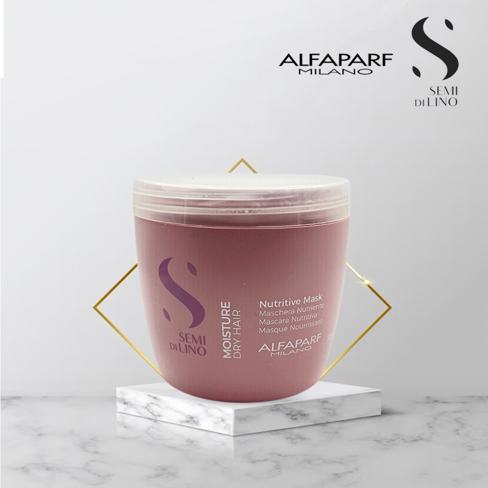 Free Shipping Alfaparf Milano Semi Di Lino Moisture Nutritive Mask - 17.2 fl. oz.