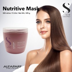 Alfaparf Milano Semi Di Lino Moisture Nutritive Mask - 17.2 Fl. Oz.