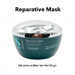 Alfaparf Milano Semi Di Lino Reconstruction Damaged Hair Reparative Mask - 6.88 Fl. Oz. Alfaparf Milano Semi Di Lino Reconstruction Damaged Hair Reparative Mask - 6.88 Fl. Oz.