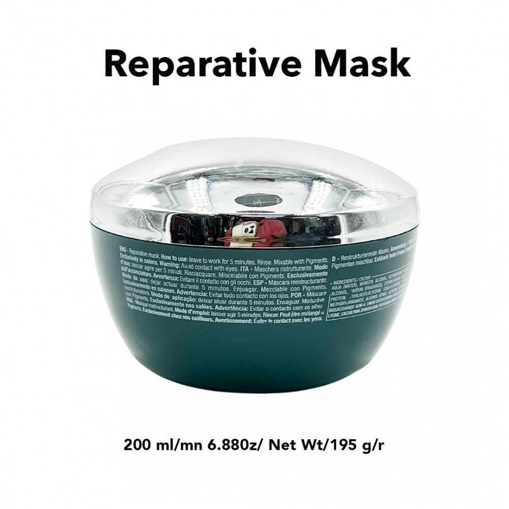 Free Shipping Alfaparf Milano Semi Di Lino Reconstruction Damaged Hair Reparative Mask - 6.88 fl. oz.