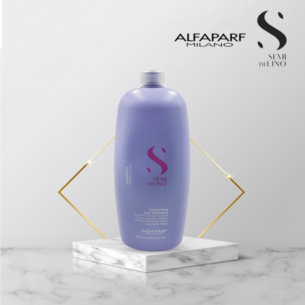 Free Shipping Alfaparf Milano Semi Di Lino Smooth Smoothing Low Shampoo - 33.8 fl. oz.