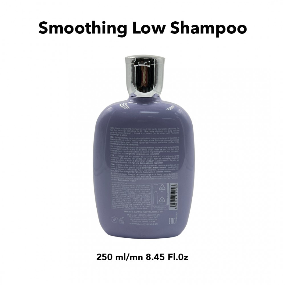 Free Shipping Alfaparf Milano Semi Di Lino Smooth Smoothing Low Shampoo - 8.45 fl. oz.