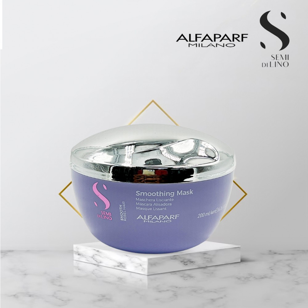Free Shipping Alfaparf Milano Semi Di Lino Smooth Smoothing Mask - 6.76 fl. oz. Free Shipping Alfaparf Milano Semi Di Lino Smooth Smoothing Mask - 6.76 fl. oz.