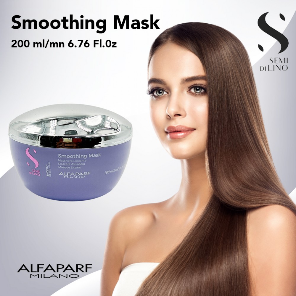 Free Shipping Alfaparf Milano Semi Di Lino Smooth Smoothing Mask - 6.76 fl. oz. Free Shipping Alfaparf Milano Semi Di Lino Smooth Smoothing Mask - 6.76 fl. oz.