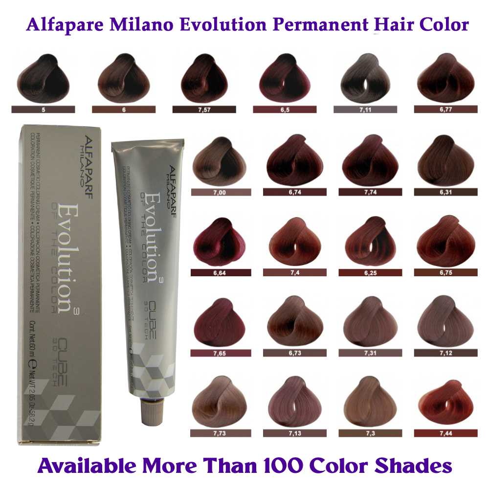 Alfaparf Milano Evolution  Permanent Coloring Cream 2.05 Oz