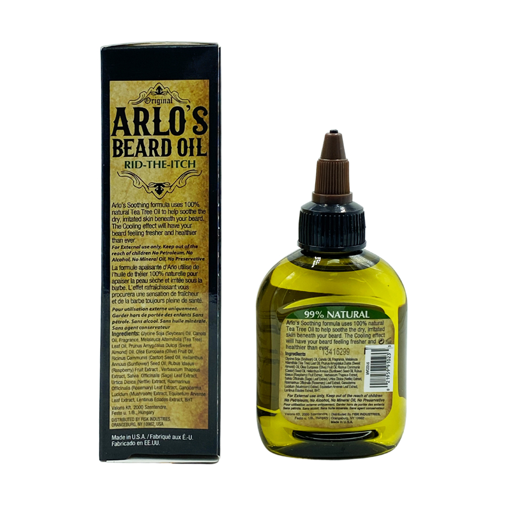 Arlos Beard Oil Rid The Itch 2.5 Oz