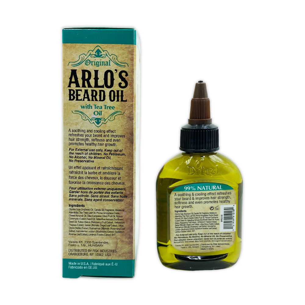 Arlos Beard Oil With Tea Tree Oil 2.5 Oz Arlos Beard Oil With Tea Tree Oil 2.5 Oz