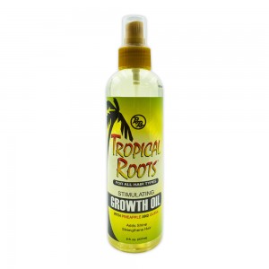 Bb Tropical Roots For All Hair Types Stimulating Growth Oil With Pineapple And Guava Adds Shine Strengthens Hair 8 Oz