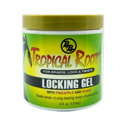 Bb Tropical Roots For Braids Locs And Twists Locking Gel With Pineapple And Guava 6 Oz.