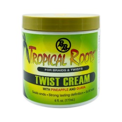 Bb Tropical Roots For Braids And  Twists Twist Cream With Pineapple And Guava 6 Oz