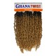 Beauty Elements Ghana Twist Synthetic Hair Crochet Braid Loop 3x Pre Stretched Passion Twist 14”
