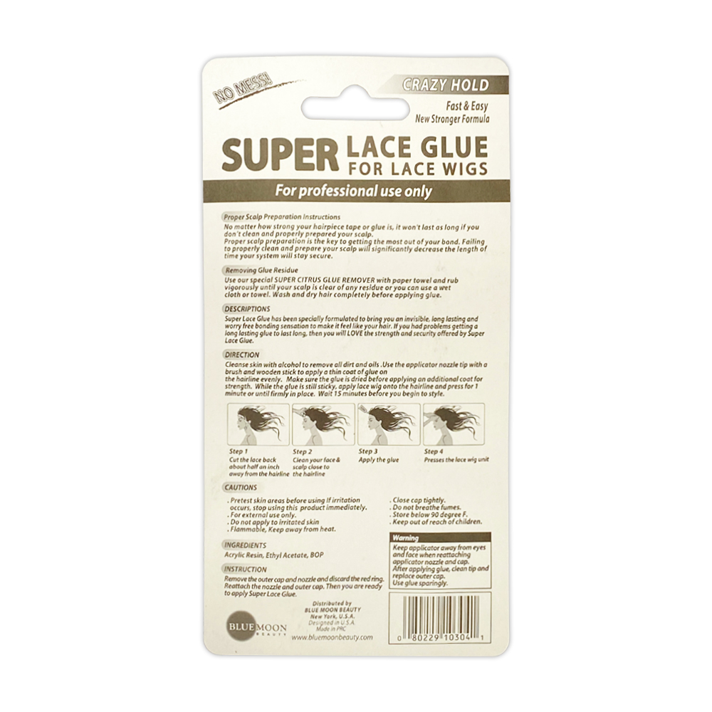 Bmb Super Lace Wig Glue Wig Adhesive Tube 0.4oz